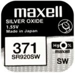 Maxell Baterie buton argintie MAXELL SR-920 SW /370/371/AG6 1.55V (ML-BS-SR920-SW) Baterii de unica folosinta