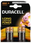 Duracell Elem, AAA mikro, 4 db, DURACELL "Basic" 10PP110072/10PP110024 (10PP110072/10PP110024)