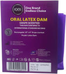 EXS Condoms Oral Latex Dams Flavoured Grape 1pc