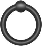 Addicted Toys - комплект силиконови пенис пръстени - 7 броя - черни