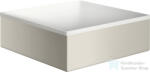 Hansgrohe AXOR SUITE 28, 5x28, 5 cm-es pultra ültethető mosdó csaplyuk nélkül, matt fehér/rozsdamentes acél hatású 42002800 (42002800)