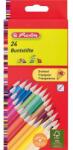 Pelikan Herlitz színes ceruza háromszögletű nem töredező 24 db (W10412039)