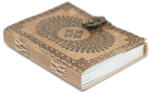 Ancient Wisdom Bőrkötésű kézműves notesz - Mandala 18x13x3 cm (LBN-04)