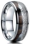  Arrow Gyűrű-Ezüst/Barna/59mm