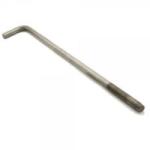  Talpszelemen csavar, 4.6 natúr, M14x350/60+50 (37078904)