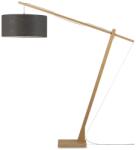 IT'S ABOUT ROMI Lampadar eco din bambus Montblanc 6030 natur/ gri inchis (MONTBLANC/F/6030/DG)