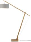 IT'S ABOUT ROMI Lampadar eco din bambus Montblanc 4723 natur/ gri deschis (MONTBLANC/F/4723/LG)
