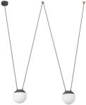Faro Barcelona Mine szürke függesztett lámpa (FAR-28376-2L) E27 2 izzós IP20 (28376-2L)