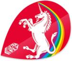 UNICORN - Core - Unicorn Rainbow - Red - Xtra - 75 Mikron - Darts Toll (68638)