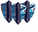 RED DRAGON - Hardcore Iceman Fekete Stack Freestyle - 100 Mikron - Darts Toll (tf6695)