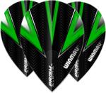 WINMAU - Prism Alpha Fekete & Zöld Pear - 100 Mikron - Darts Toll (6915/402)