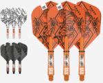 TARGET - Raymond Van Barneveld Ink - Toll / Szár Szett - No6 - 3 Szett (9db) Darts Szár/toll Szett - Intermediate (420002)