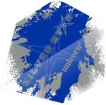 UNICORN - Core Plus Silverstar Tartan - 75 Mikron - Dart Toll (68746)