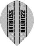RUTHLESS - Clear Panel Embossed - Fehér - Pear - 100 Mikron - Darts Toll (f3583)
