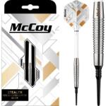 MCCOY - STEALTH - 90% - EZÜST - SOFT DARTS SZETT - 22g (D6083)