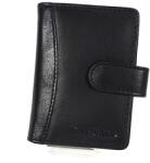 Synchrony álló fazonú kapcsos fekete kártyatartó SN30808/T - taskaweb