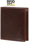 Samsonite VEGGY RFID védett barna közepes álló irat és pénztárca 144480-1647 - taskaweb