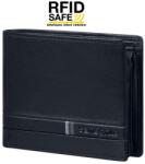 Samsonite FLAGGED kis fekete pénz és irattartó tárca-RFID védett 140977-1041
