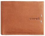 Giorgio Carelli közepes szabadon nyíló, felhajló válaszfalas camel bőr pénztárca RFID védelemmel 347880 - taskaweb