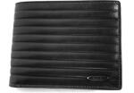 GIUDI fekete domború csíkos férfi pénztárca G7173LN2COLAE-03 - taskaweb