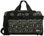 Enrico Benetti SAN JOSÉ fekete-kék virágos kis sporttáska S 46040-435 - taskaweb