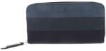 Tom Tailor ELLEN kék, zippes zhosszú női pénz és irattartó tárca 26079-224