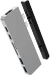 HYPER - DUO 7-in-2 USB-C Hub - ezüst (HY-HD28C-SILVER)