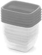 Keter Vedo szögletes ételtároló szett 5x0, 25L (256463) (CKFU07)