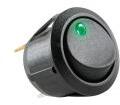 Somogyi Elektronic világítós billenőkapcsoló, 12V, 1ák, zöld (AK 12)