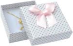JK Box Cutie cu buline pentru set de bijuterii KK-4 / A1/A6