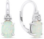 Brilio Silver Ezüst fülbevaló cirkónium kövekkel és szintetikus opálokkal EA374W
