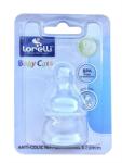 Lorelli Set 2 Tetine Lorelli Anti-colici Silicon Moale 0 Luni+ Transparent (1022064)