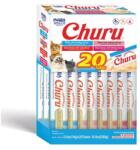 Inaba Foods Churu Varieties Tuna&Seafood 20x14g Recomense cu ton si fructe de mare pentru pisici
