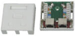 Datacom STP dupla aljzat Cat5e 2 x RJ45 (2316)