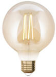 LUTEC Connect Smart borostyán színű E27 nagygömb LED 7, 5 W, hideg-melegfehér - 60 W izó helyett (9, 5 cm) (8711201312)