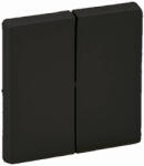 Legrand 756022 Valena Life kettős billentyű, fekete (756022)