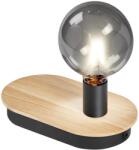 OSRAM Ledvance - Érintős asztali lámpa USB csatlakozóval DECOR WOOD 1xE27/8W/230V P227509 (P227509)