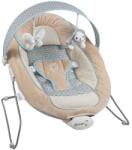 BabyGO Cozy rezgő-zenélő pihenőszék Beige