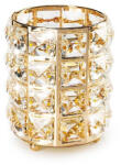 Cupio Suport pensule cu cristale - Gold (C1901)