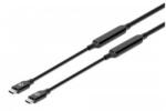 Manhattan USB 3.2 Gen 2 Aktives Typ-C Kabel 3m 10 Gbit/s 60W (355964) (355964)