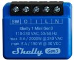 Shelly PLUS 1 Mini GEN3 egy áramkörös WiFi + Bluetooth okosrelé (ALL-REL-PLUSMINI1-R3) (ALL-REL-PLUSMINI1-R3) (ALL-REL-PLUSMINI1-R3)