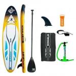 BigBuy Fun Падъл Борд Kohala Arrow 1 Жълт (310 x 81 x 15 cm) (S64107982)