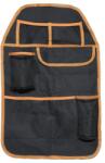 Compass Szervezőtáska autós üléshez fekete/narancssárga (06600)