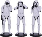 Nemesis Now Set de statuete Nemesis Now Star Wars: Original Stormtrooper - Three Wise Stormtroopers, 14 cm Figurina