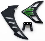 WLTOYS V912-27 Stabilizer/Fin Set (Green) Stabilizátor szett zöld