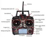 WLTOYS V912 remote control V912 transmitter Távirányító