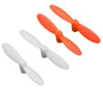Cheerson CX10-01B Blades Orange Rotorlapát (narancs-fehér) 4 db