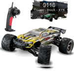 XinLeHong Truggy +Lipo+2.4Ghz. +2WD 1: 12 (proporcionális vezérléssel) 38km/h. + XLH Truggy autó szett Piros-fekete színű