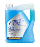 MANNOL G11 Antifreeze 4211 készre kevert fagyálló, kék (-30°C, 5L)