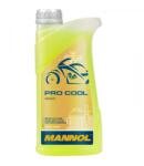 MANNOL Pro Cool 4414 motorkerékpár fagyálló, sárga (-40°C, 1L)